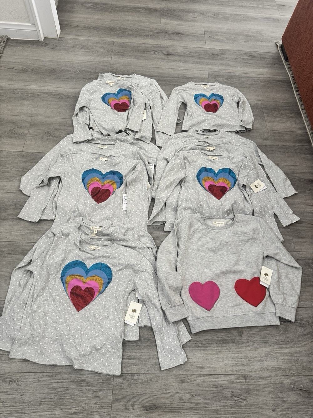 Lot Of 15 tucker and tate girls Long Sleeve T-Shirts Sizes Four Through Eight